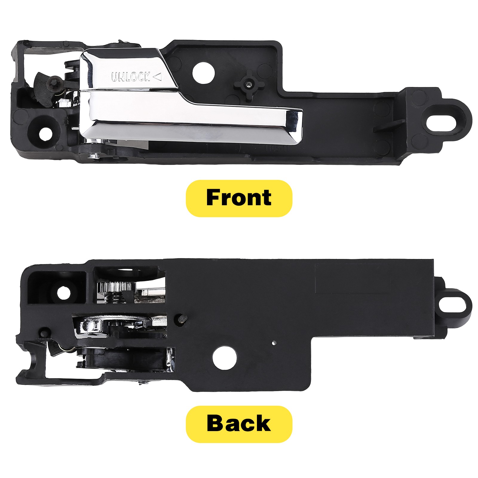 FOR FORD FUSION 2006-2012 FRONT INNER INSIDE DOOR HANDLE LEFT DRIVER SIDE CHROME