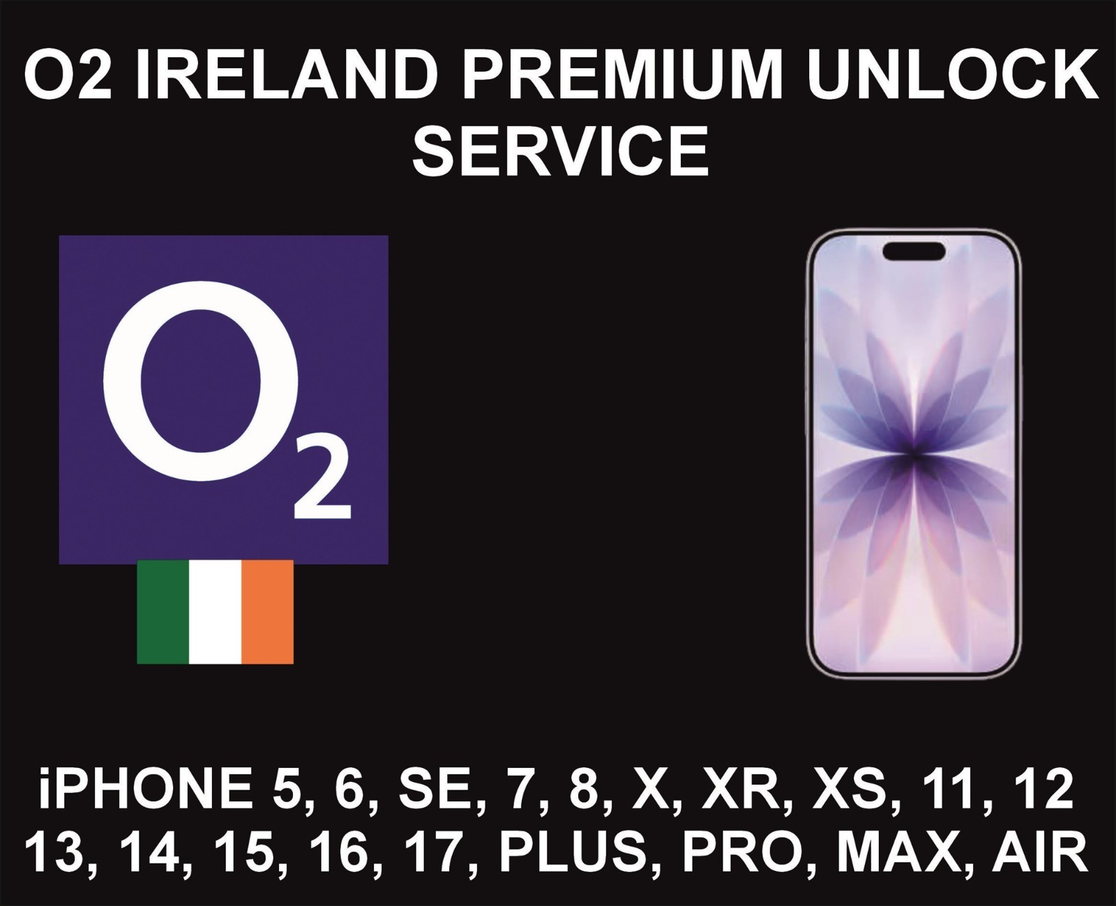 O2 Ireland, iPhone All Models, Factory, Premium