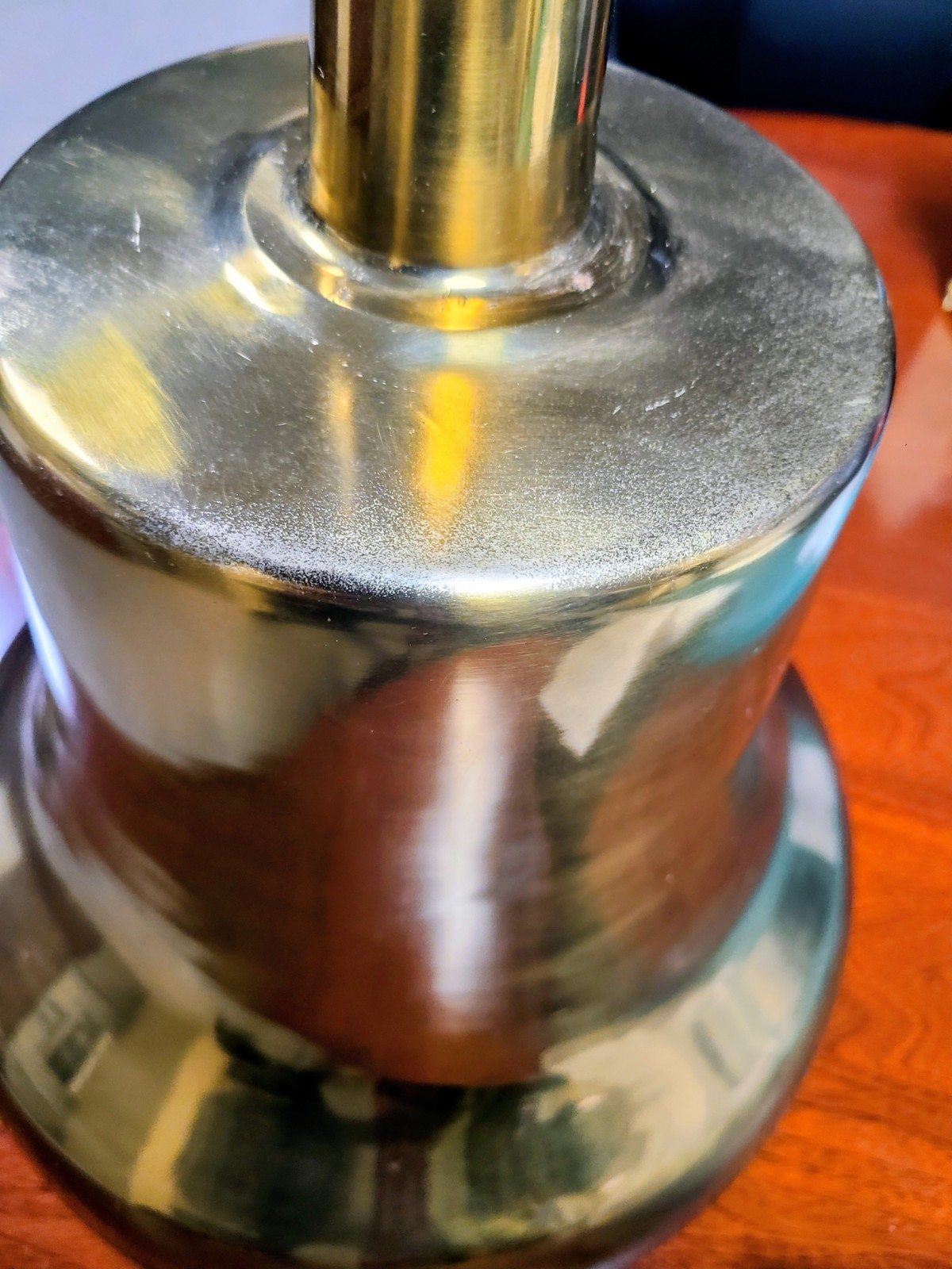 USS FORRESTAL Navy 12 Inch X 10 Inch Brass Bell