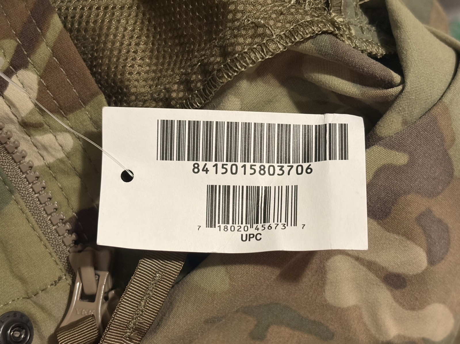 U.S. Army Multicam Soft Shell Cold Weather Jacket Size Large-Regular New