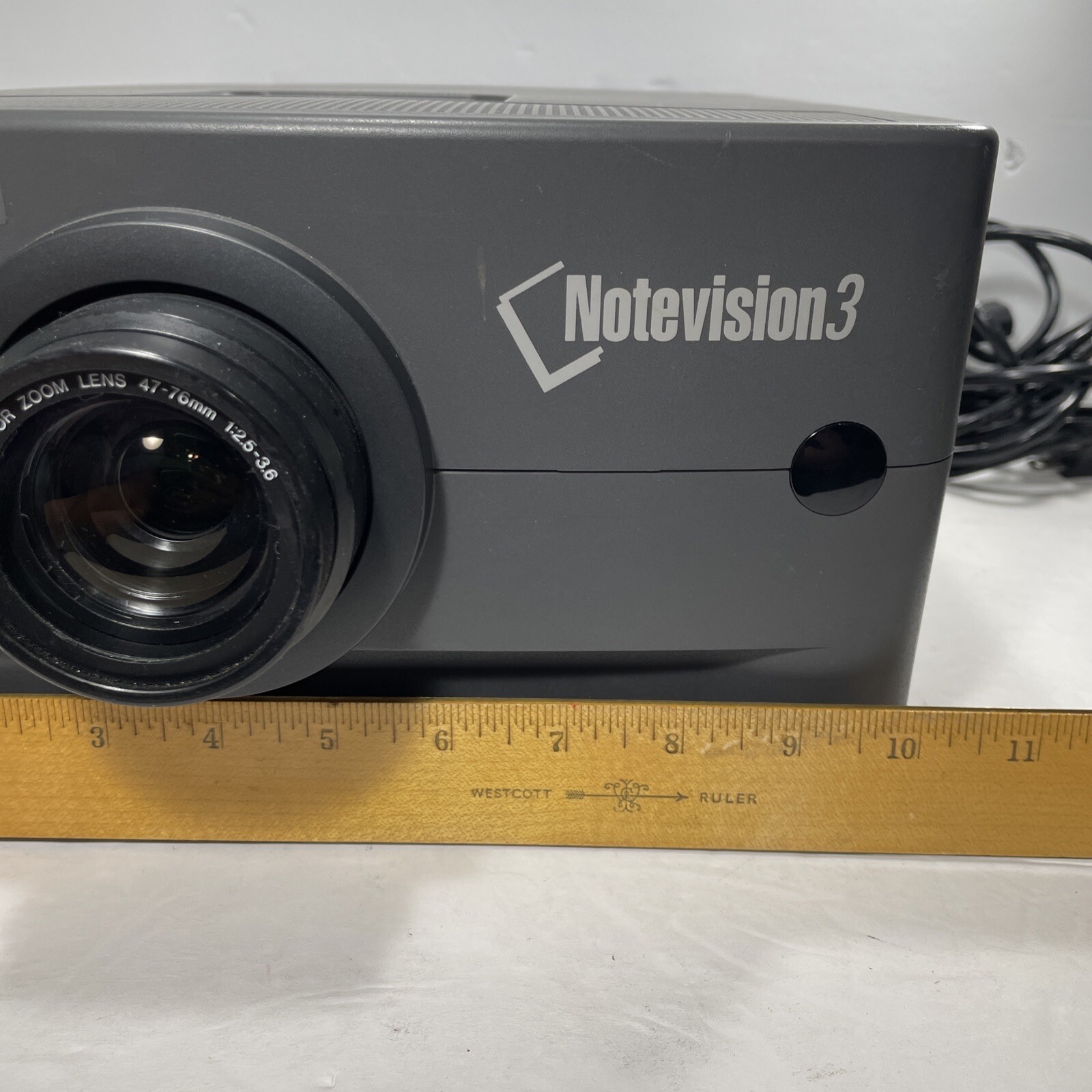 Video LCD Projector Zoom Lens W/ Remote SHARP Notevision 3 XG-NV3XU Working