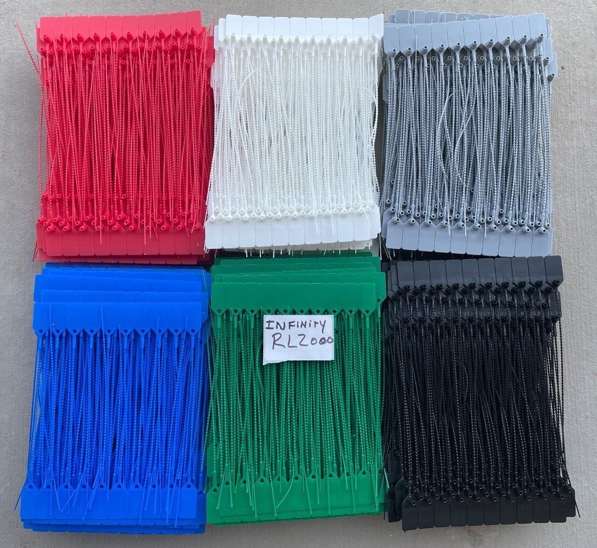 Fire Extinguisher Tamper Flag Seals Wire 1000 Lot