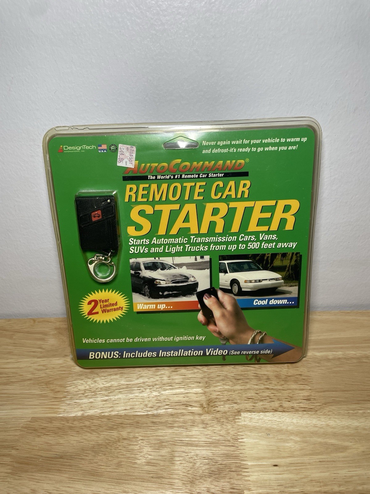 Vintage 2001 Auto Command Remote Car Starter Older Cars Trucks SUVs BRAND NEW