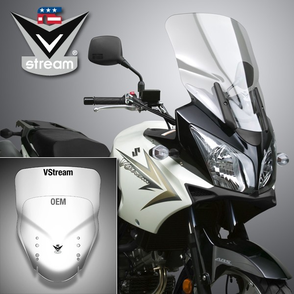 National Cycle 2004-2011 Suzuki DL 650 V-Strom Vstream Windscreen