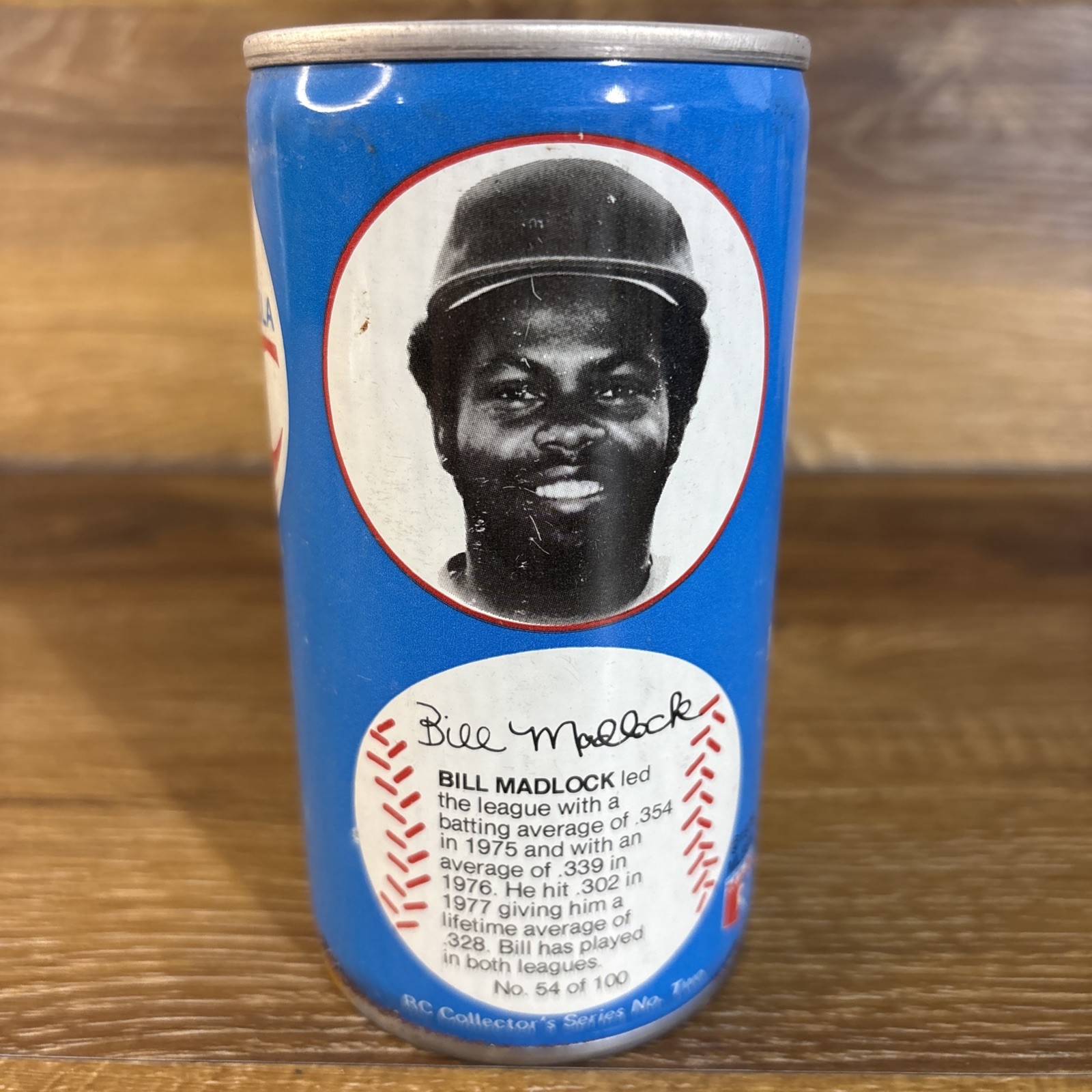 1978 Royal Crown RC Cola Baseball Collectors Series 2 Bill Madlock # 54 OF 100