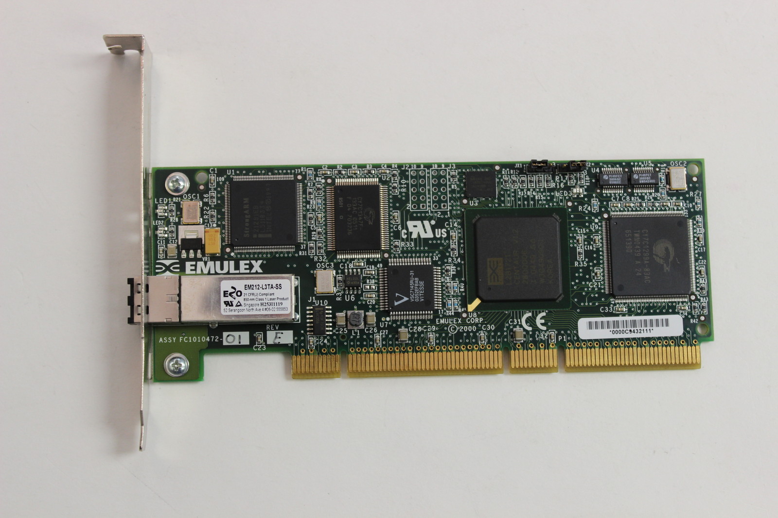 EMULEX LP9002L PCIX FIBER ADAPTER FC1010472-01 FC1020034-01K WITH WARRANTY