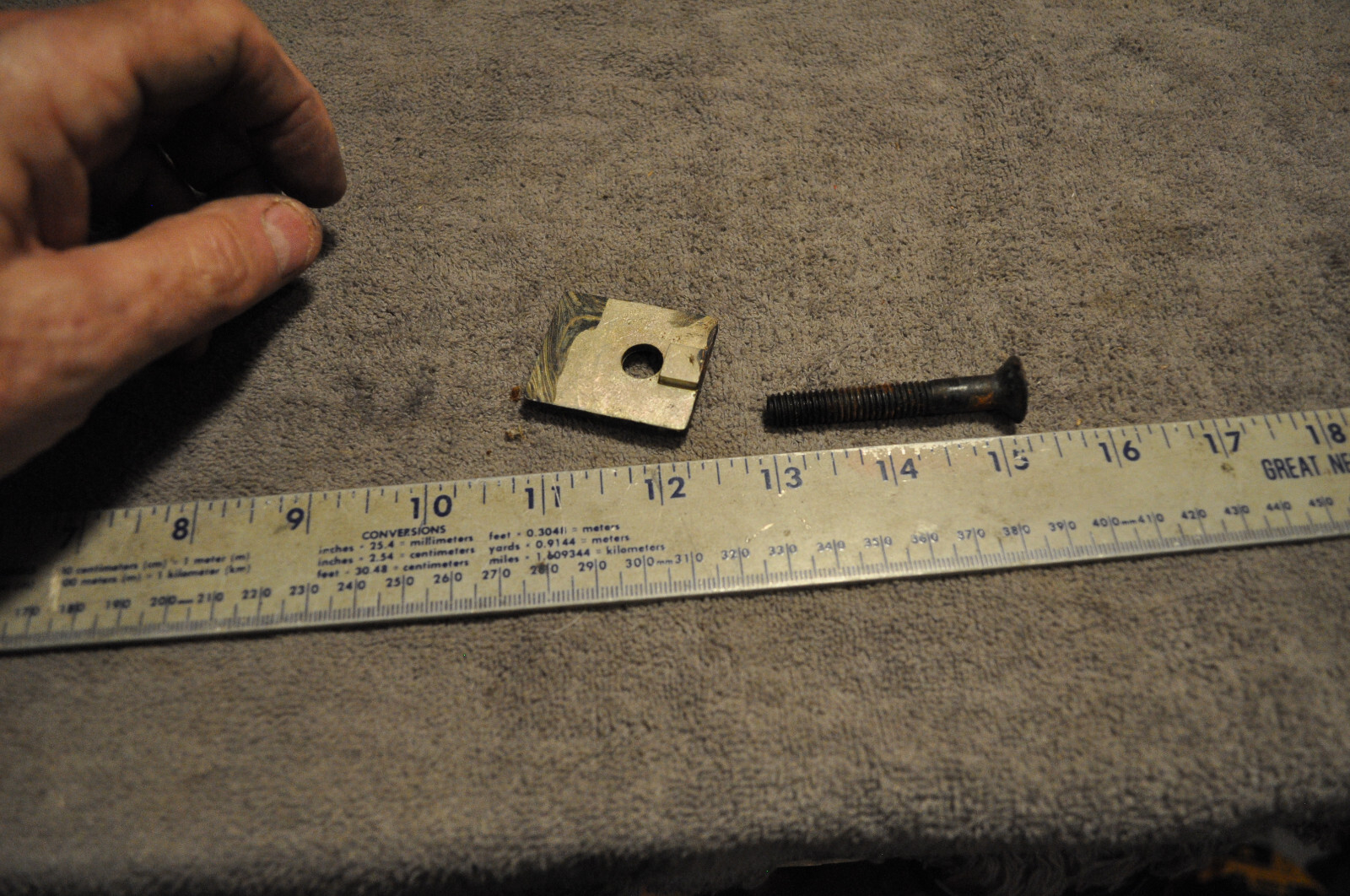 Bowtech Constitution Compound Bow upper limb clamp and bolt , see pictures