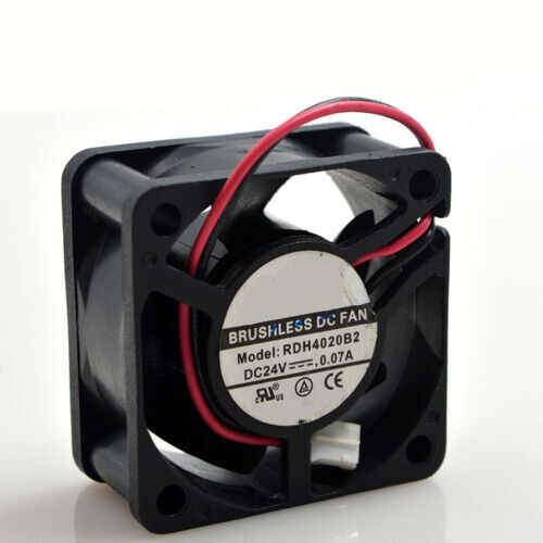 RDH4020B2 40*40*20MM 4CM 24V 0.07A 2Pin Cooling Fan