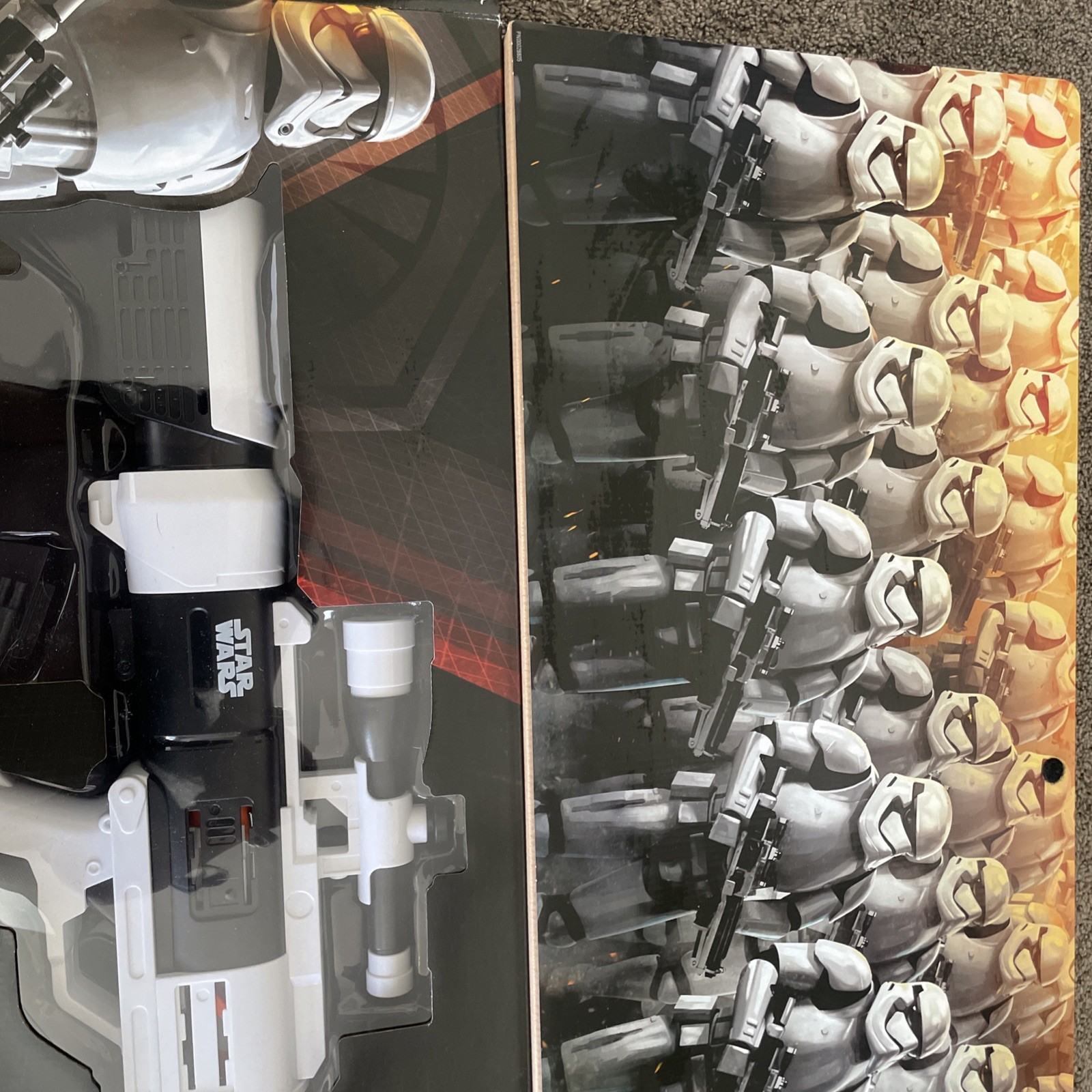 NERF RIVAL STAR WARS First Order Stormtrooper Blaster Gun In Display Box
