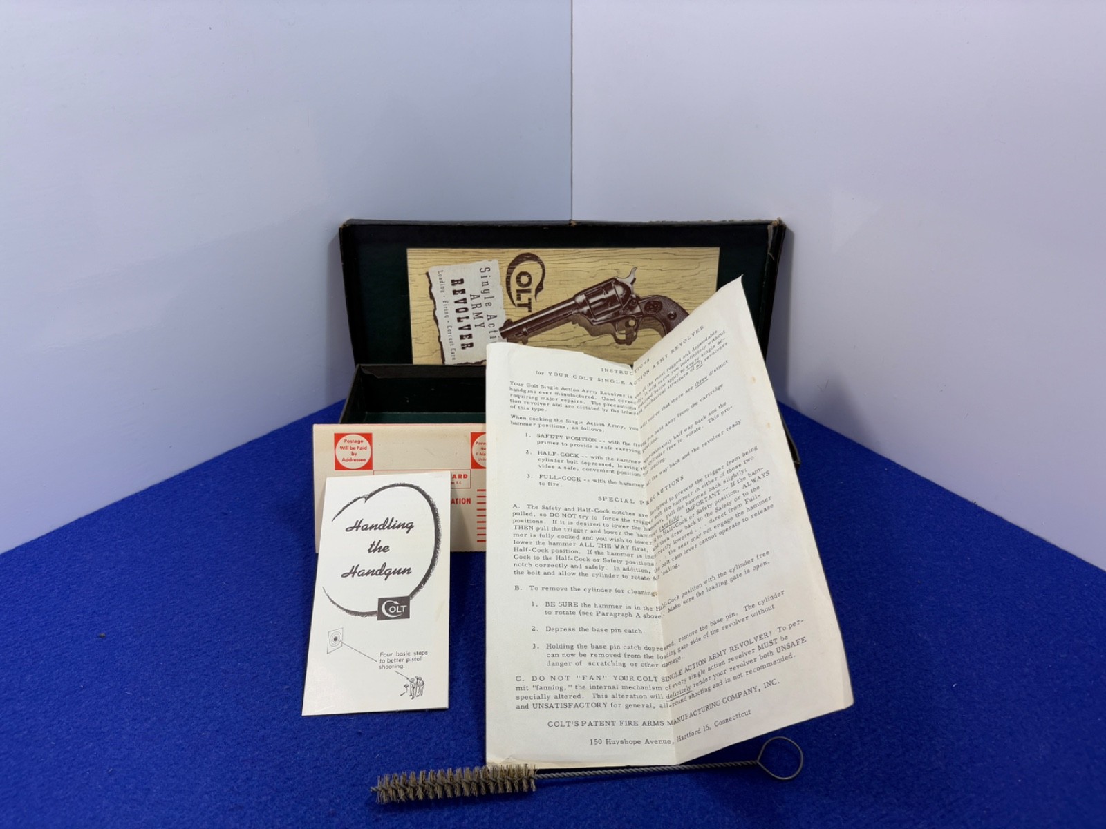 Colt 2nd Generation SAA Box & Papers .45 Colt 4 3/4" Barrel