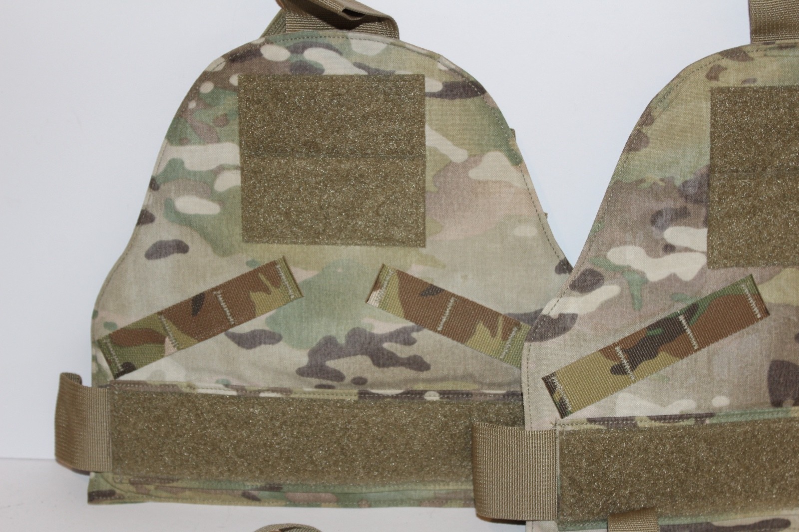 Multicam Plate Carrier Attachment X-Small-Small w/soft Armor inserts Lot