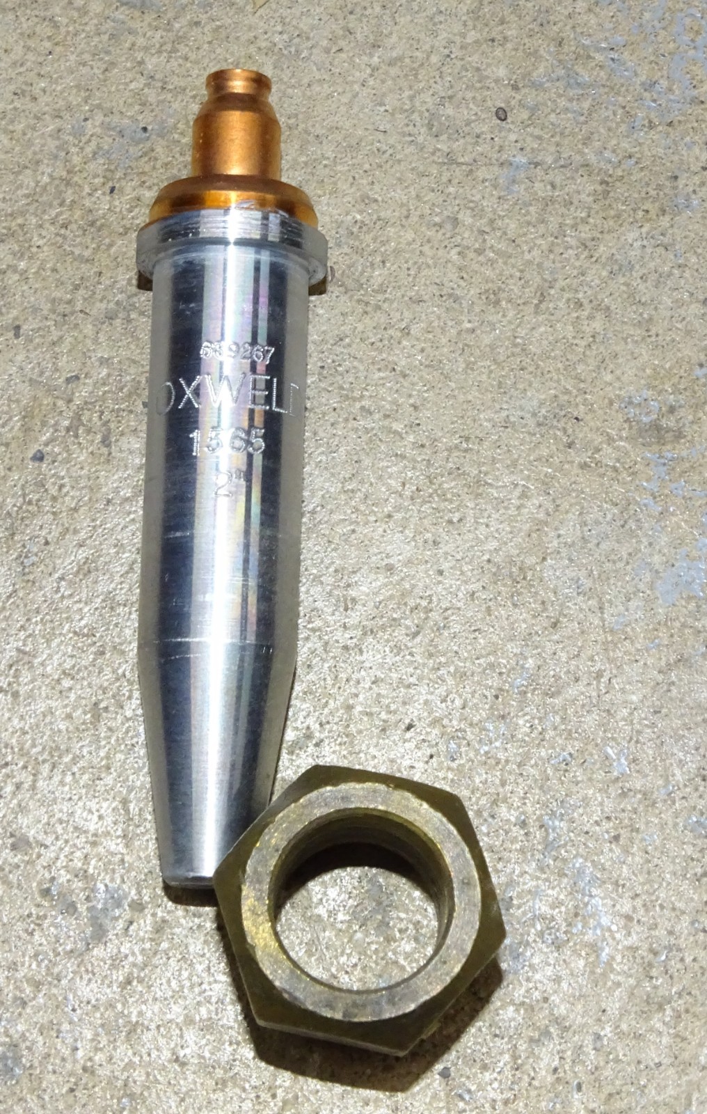 Union Carbide / Oxweld / ESAB cutting torch welding machine torch with nozzle