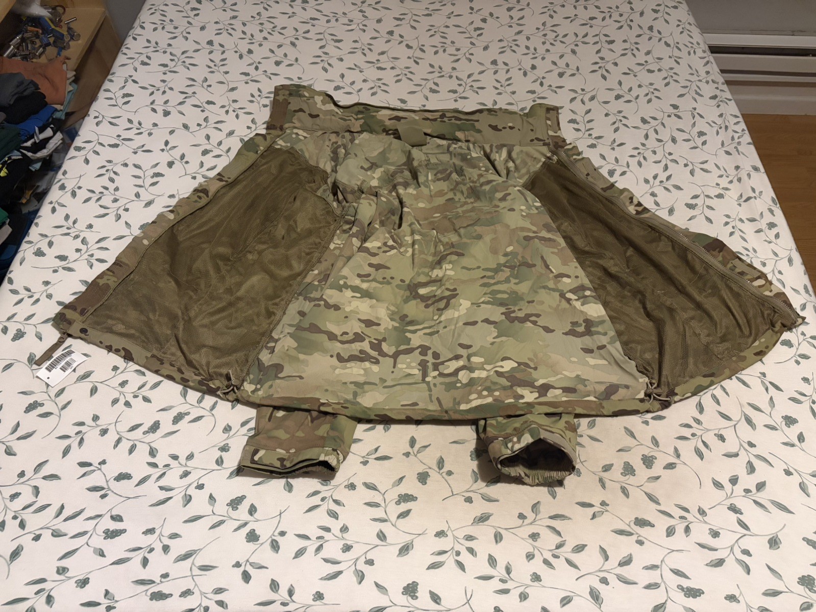U.S. Army Multicam Soft Shell Cold Weather Jacket Size Large-Regular New
