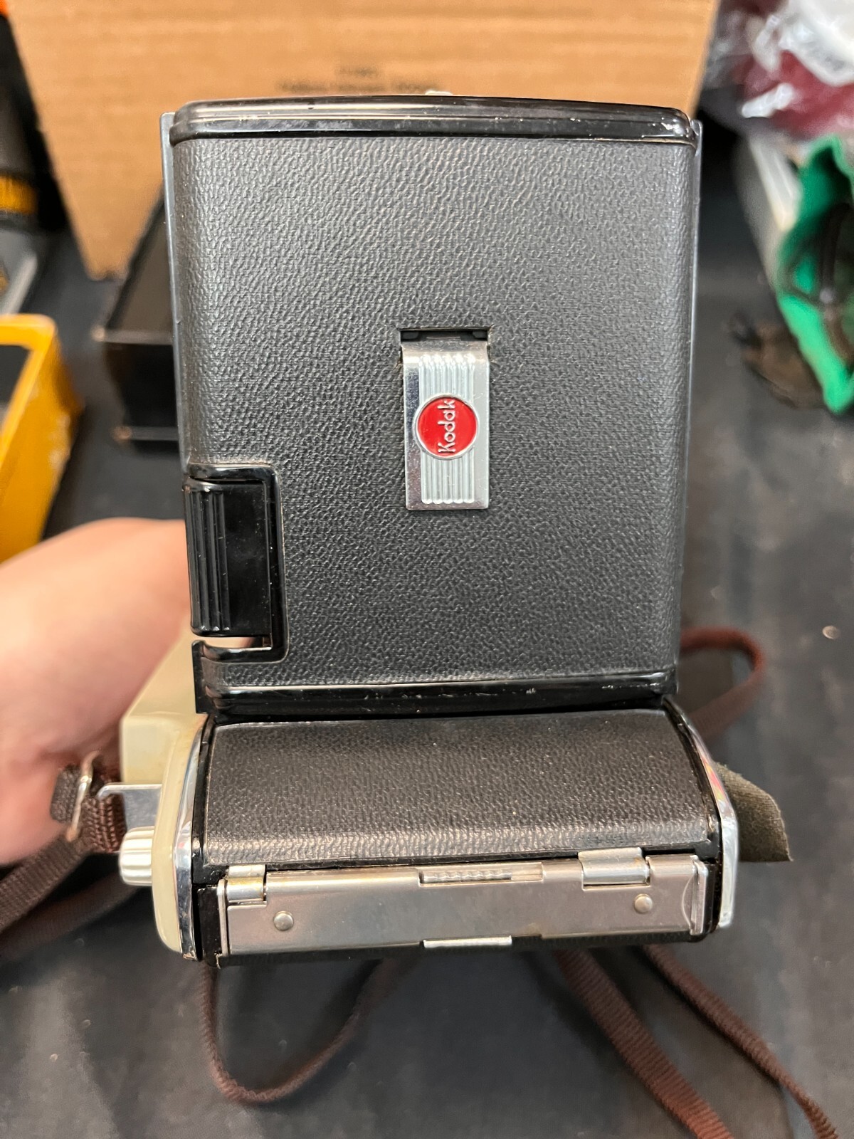 Kodak Tourist II Folding Camera In Original Box AA