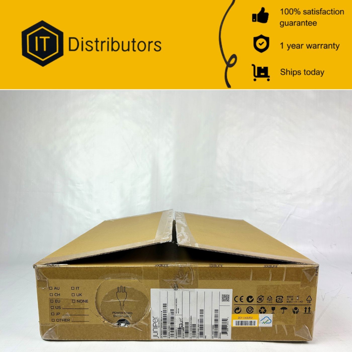 Juniper SRX345-SYS-JB / New Open Box / 1 Year Warranty / Ships Today