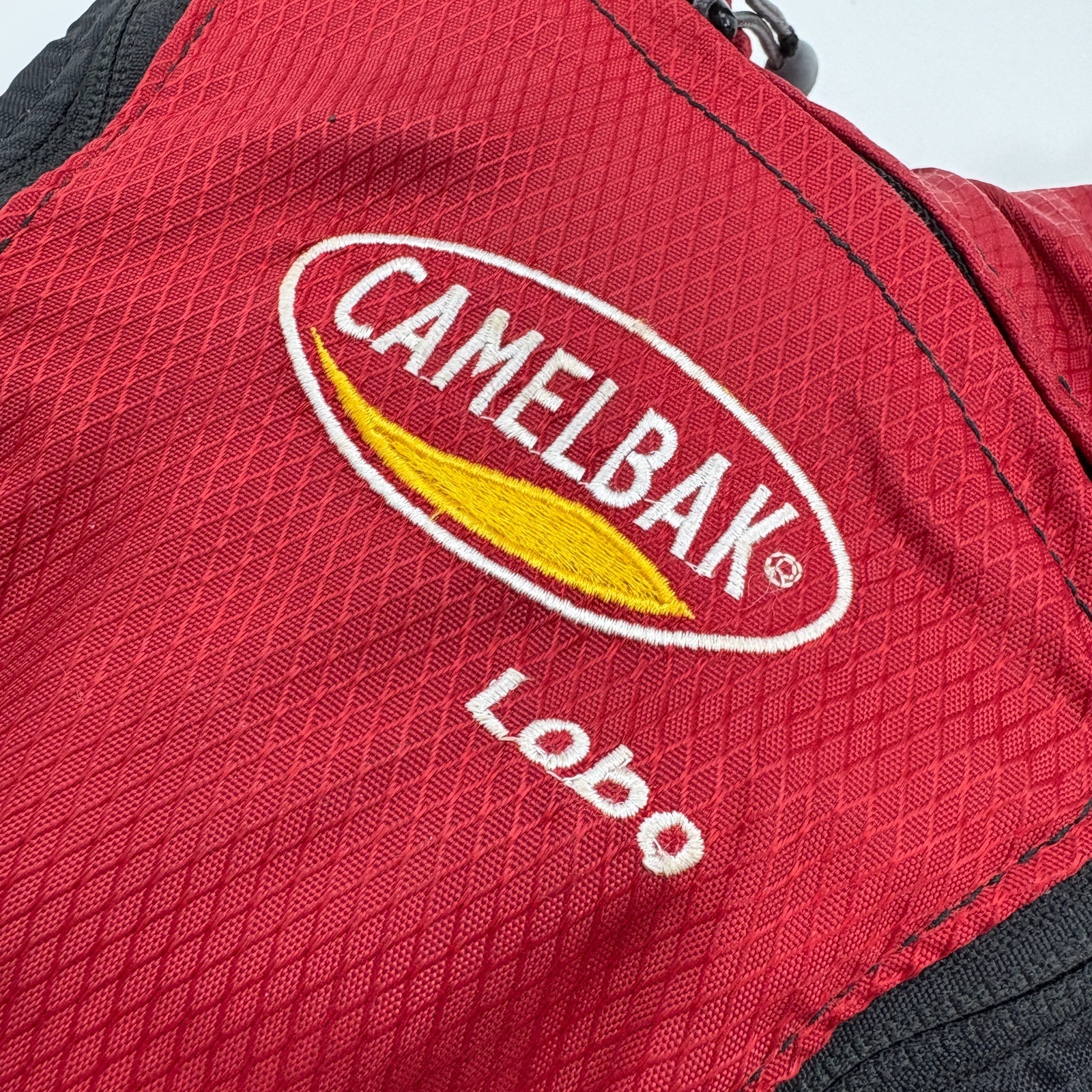 Camelbak Lobo Hydration Pack w/ Bladder Red Hiking Backpack Outdoor Camping