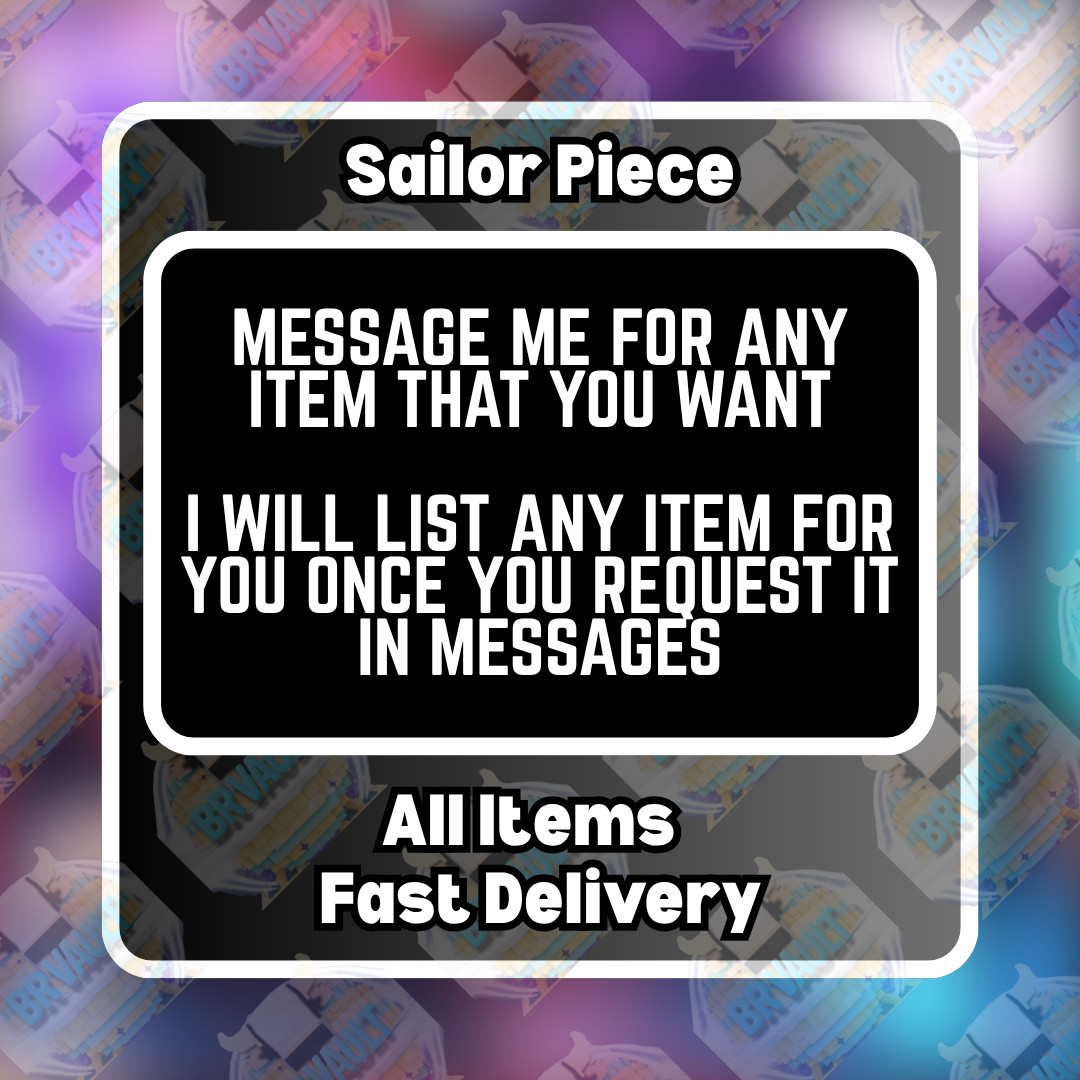 💸[CHEAPEST]💸 SAILOR PIECE🏴‍☠️ - ALL ITEMS |⚡FAST DELIVERY⚡