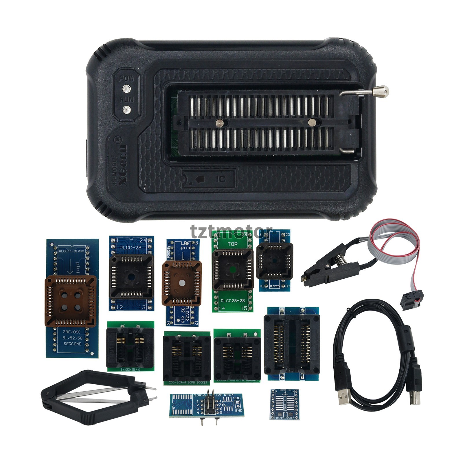 XGecu T48 Universal USB Programmer USB2.0 HS 480MHz+13 Parts Supports 34000+ ICs