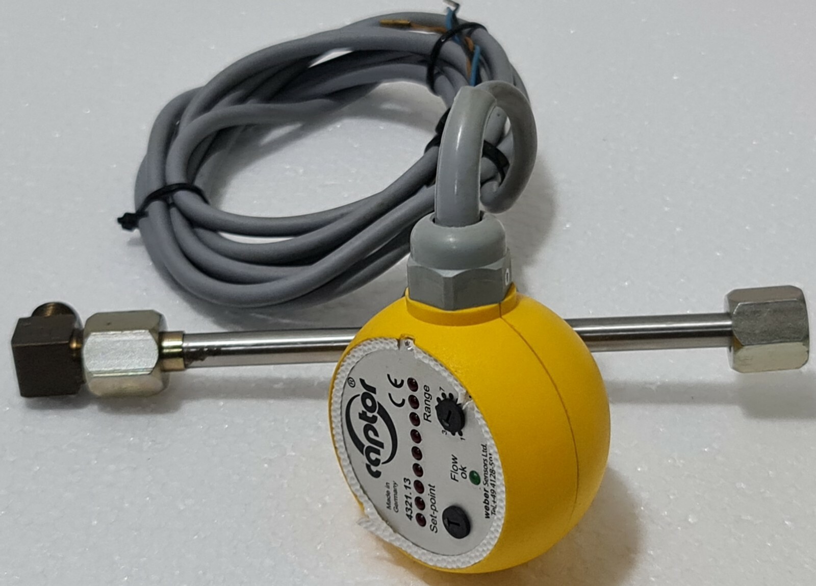 WEBER SENSORS INLINE FLOW CAPTOR TYPE 4321.13