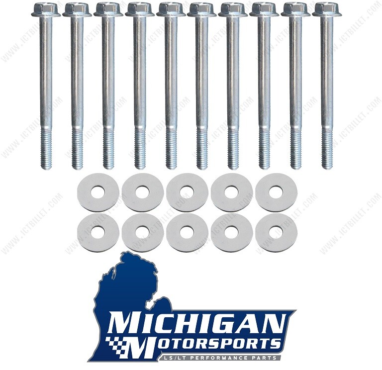 LS Truck Intake Manifold Bolts ICT Billet 551400 Fits 1999-2013 4.8 5.3 6.0 6.2L