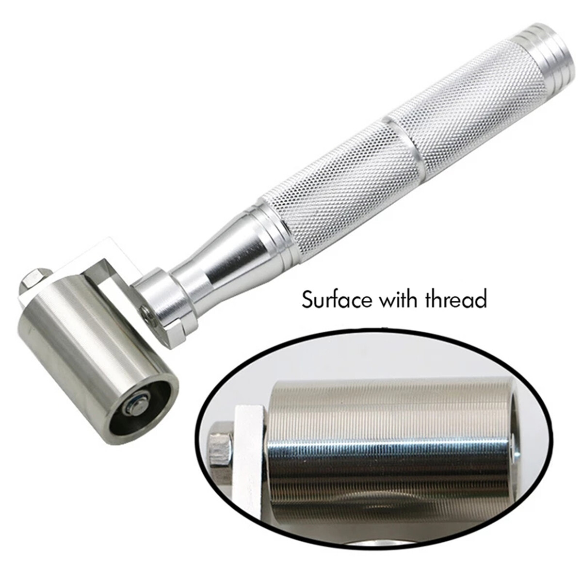 Stainless Steel Wallpaper Seam Roller Home Seamed Wall Paper Hand Smoothing Tool