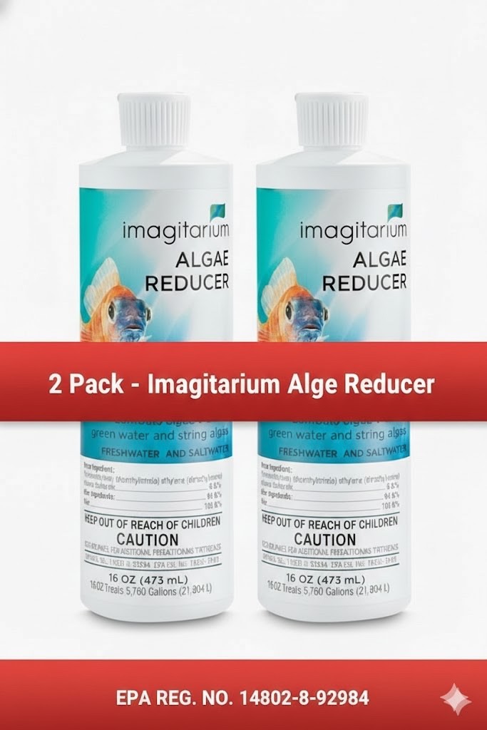 2 Pack Imagitarium  Algae Reducer 16 oz EPA Registration No.: 14802-8-92984