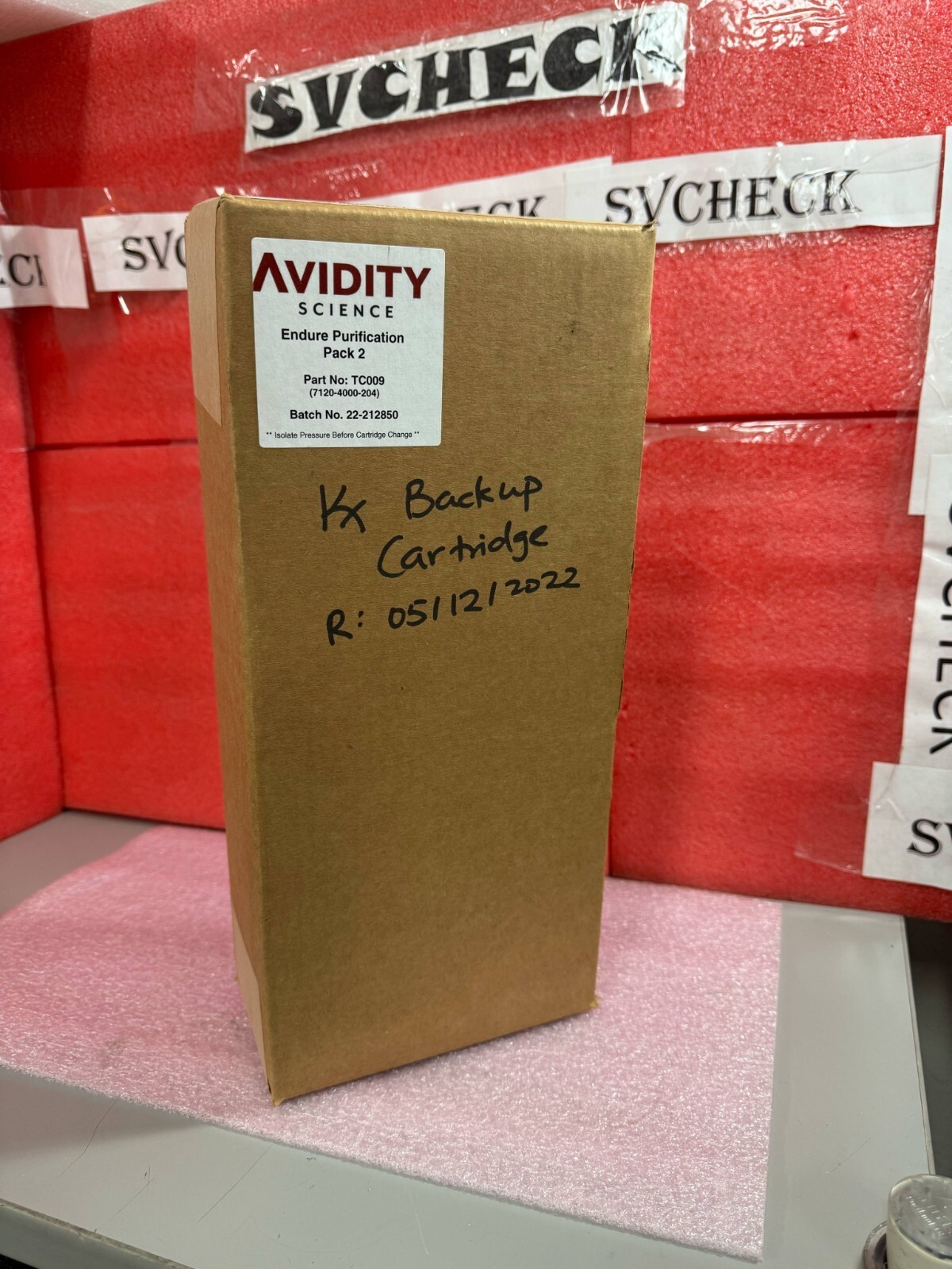 Pack Of 2 Avidity Science Part Number TC009 Endure Purification