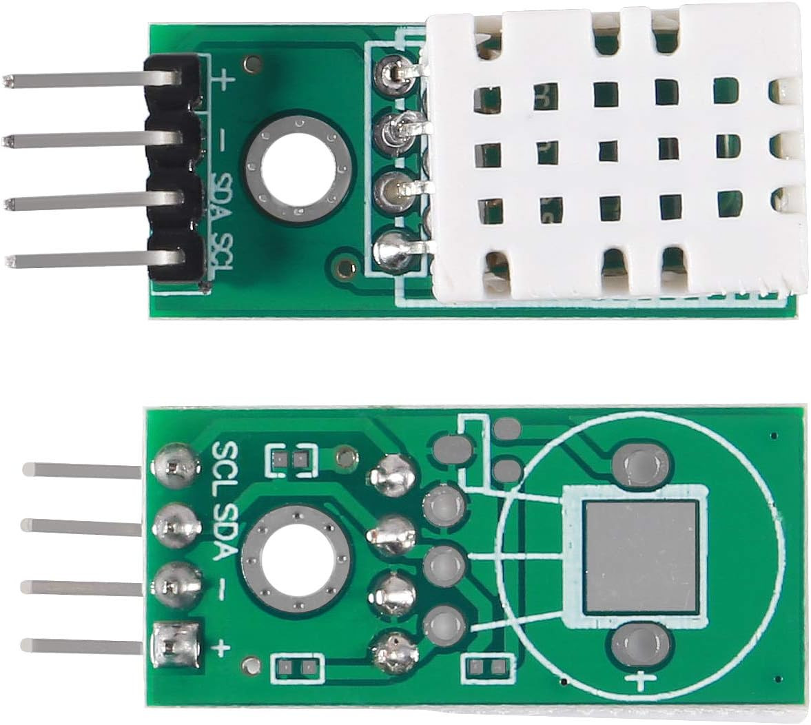 5Pcs SHTC3 High-Precision Digital Temperature and Humidity Sensor Measurement Mo