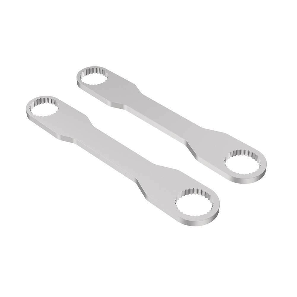 PAIR SLIM Steel Parse Wrench Multi-Tool Spanner for Leatherman Disassembly Tool