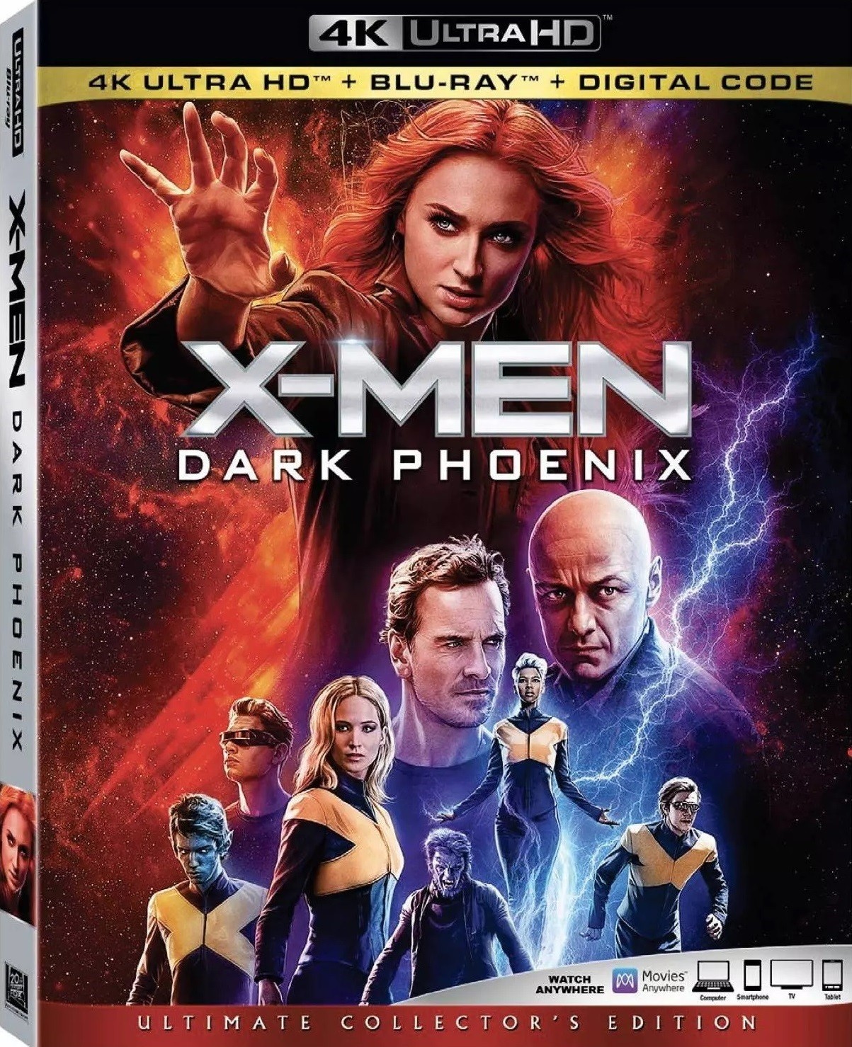 X-Men: Dark Phoenix (4K UHD / Blu-ray + Digital) NEW