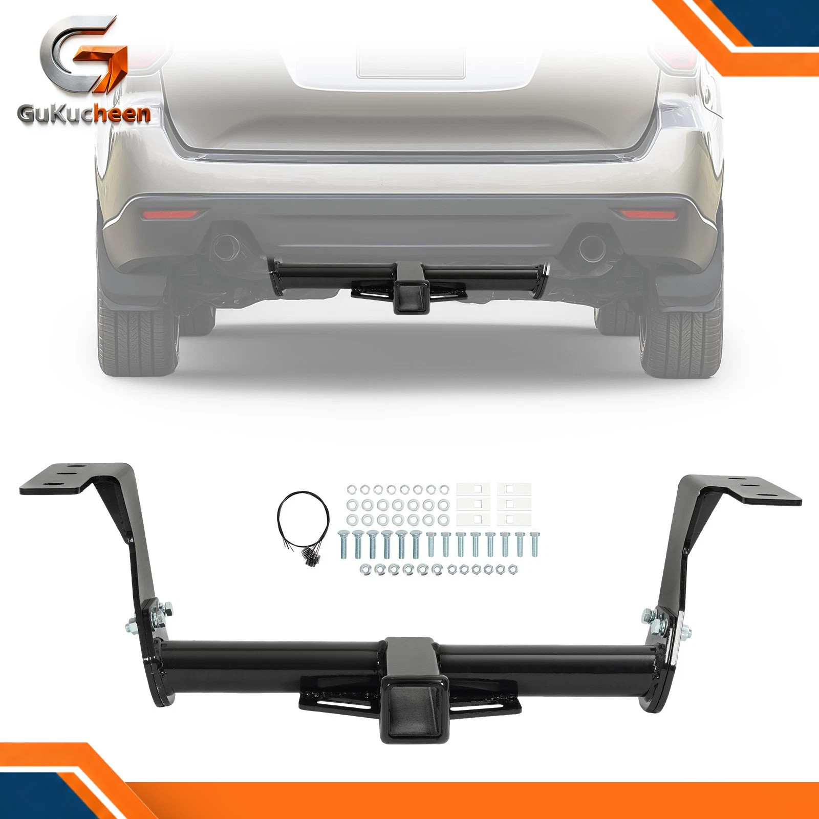 New Class 3 Rear Trailer Hitch 2" Receiver Towing For Subaru Forester 2014-2018