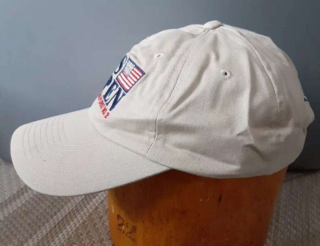US Open 2005 Pinehurst No. 2 Brown Canvas Adjustable Golf Hat Outdoors Golfers