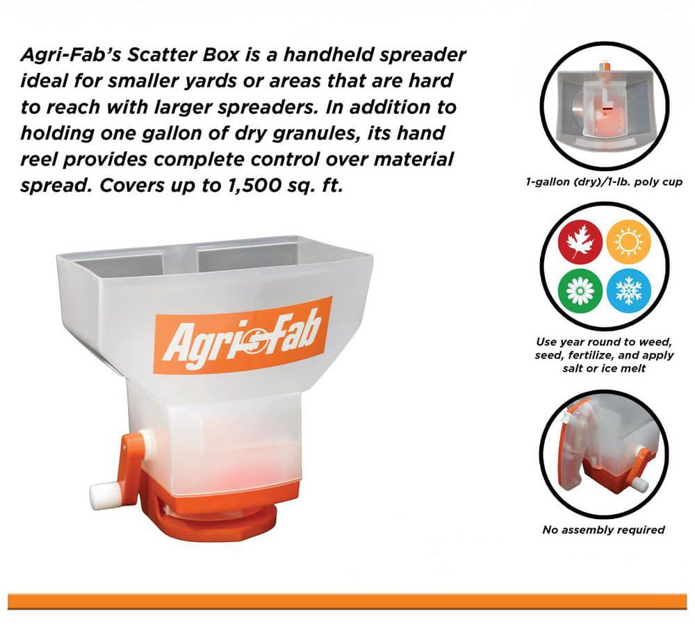 1 Gal. Hand Held Broadcast Spreader