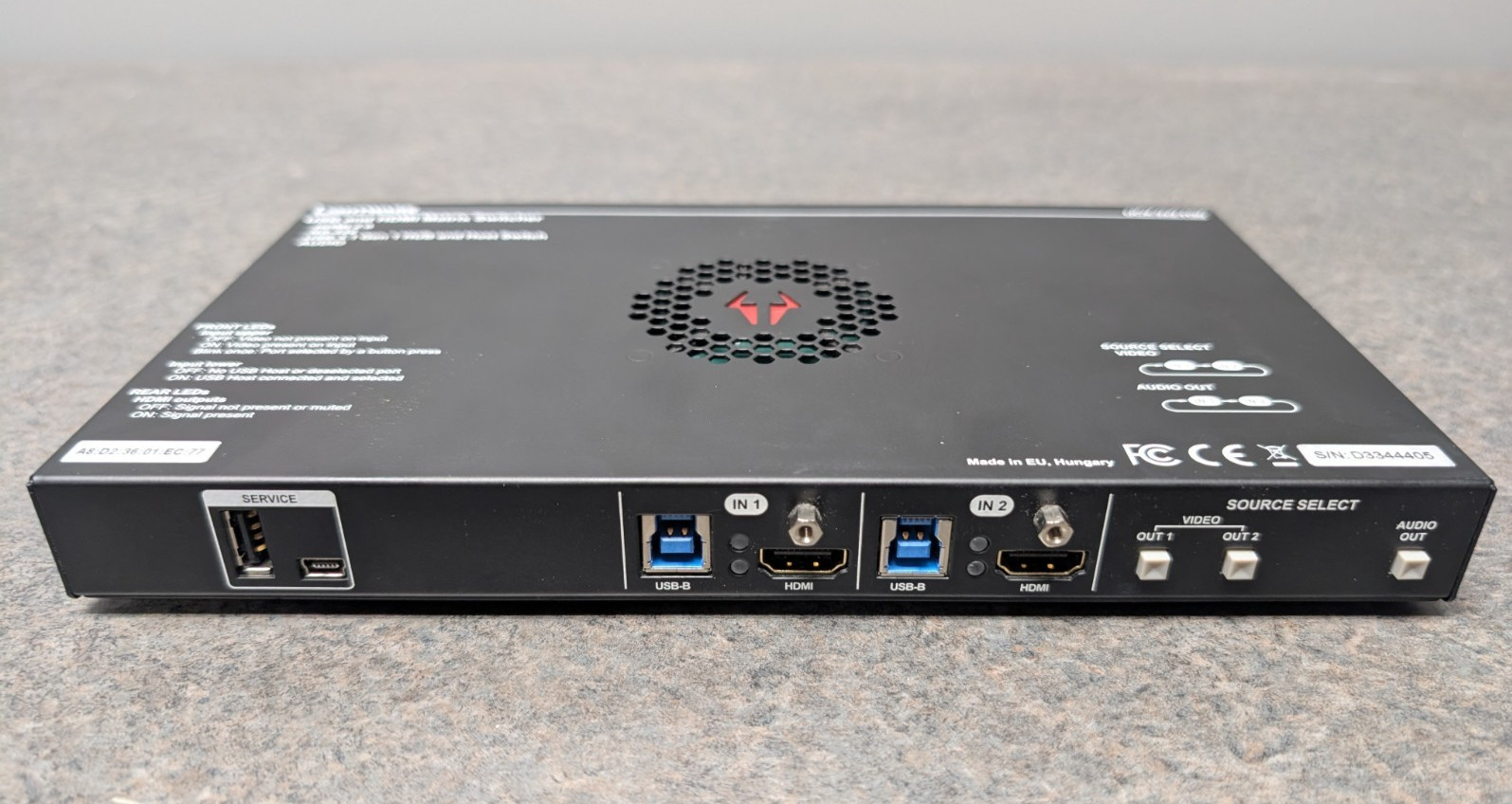 Lightware UCX-2x2-H30 USB and HDMI Matrix Switcher