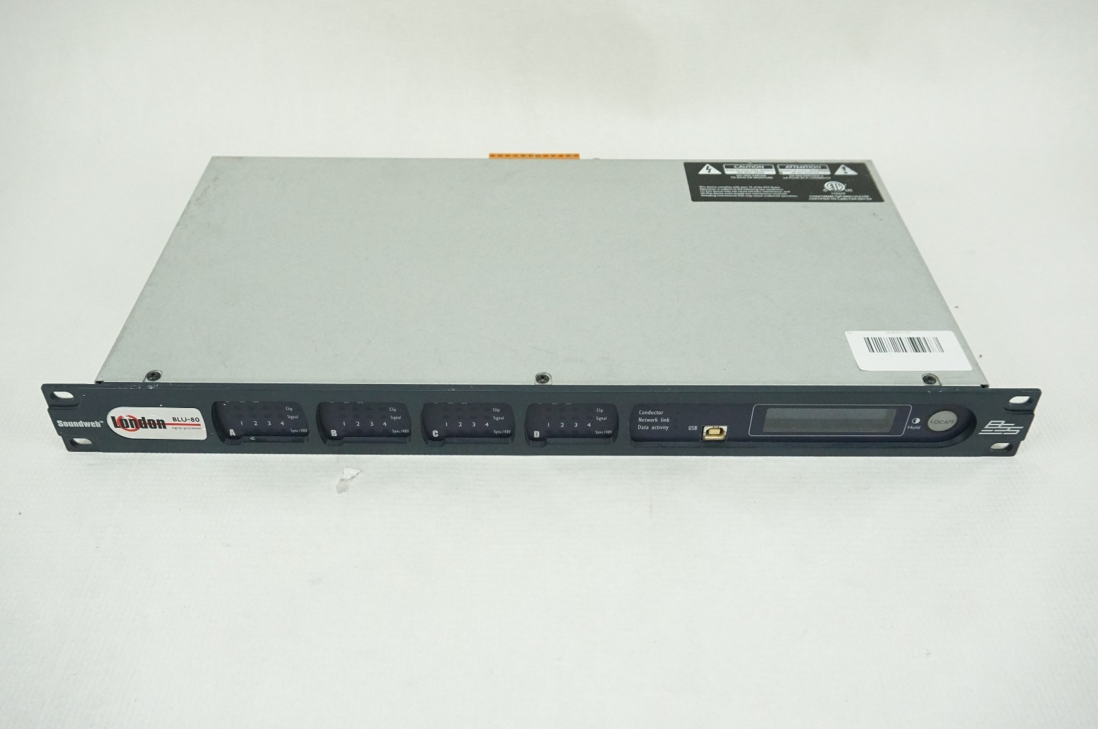 BSS Soundweb London BLU80 Digital Signal Processor DSP Audio System Processor