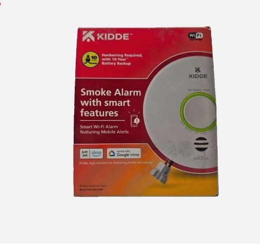 Kiddie Smart Hardwired Wi-Fi Enabled Smoke Detector 21032064 (NO MOUNTING SCREWS