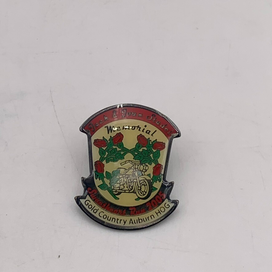 VTG 2005 Rare Gould Country Auburn HOG Harley Davidson Motorcycle Rider Club Pin