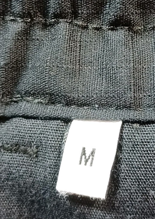 Caterpillar Work Wear Mens Size M Cargo Canvas Stretch Cuffed Black Joggers EUC