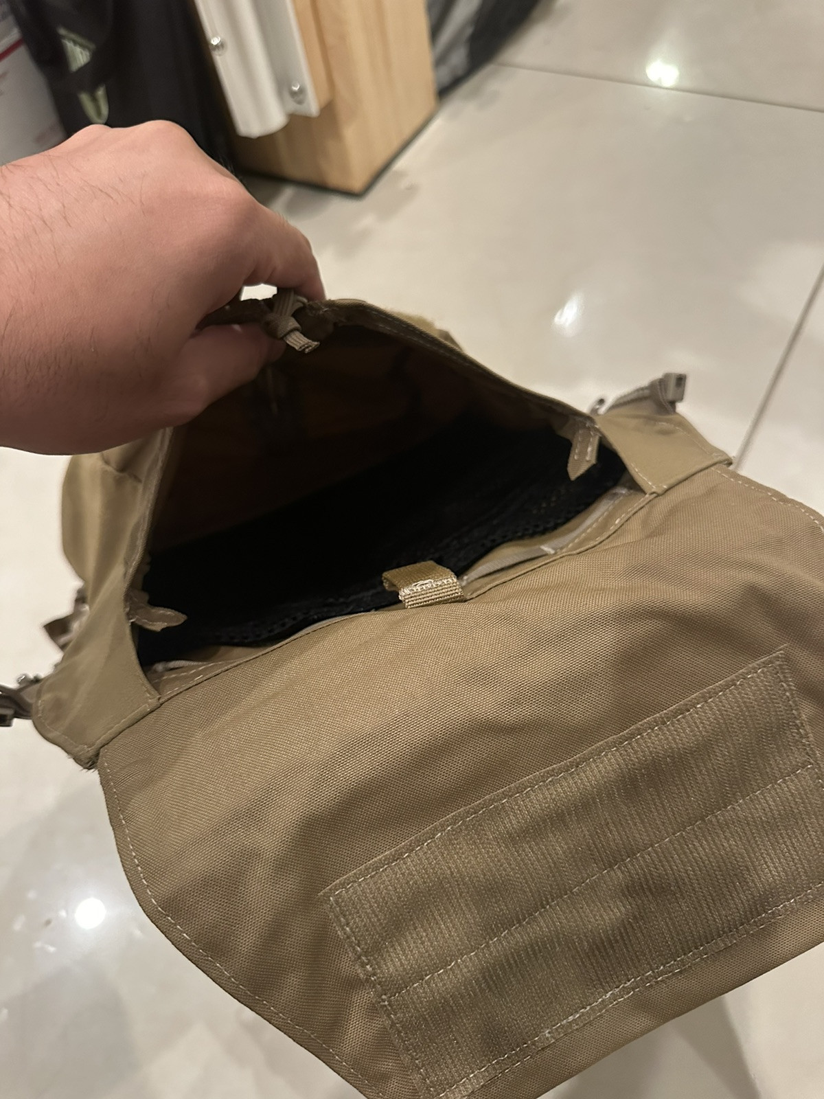 Crye Precision AVS JPC SPC Zip On Backpack Coyote L/XL