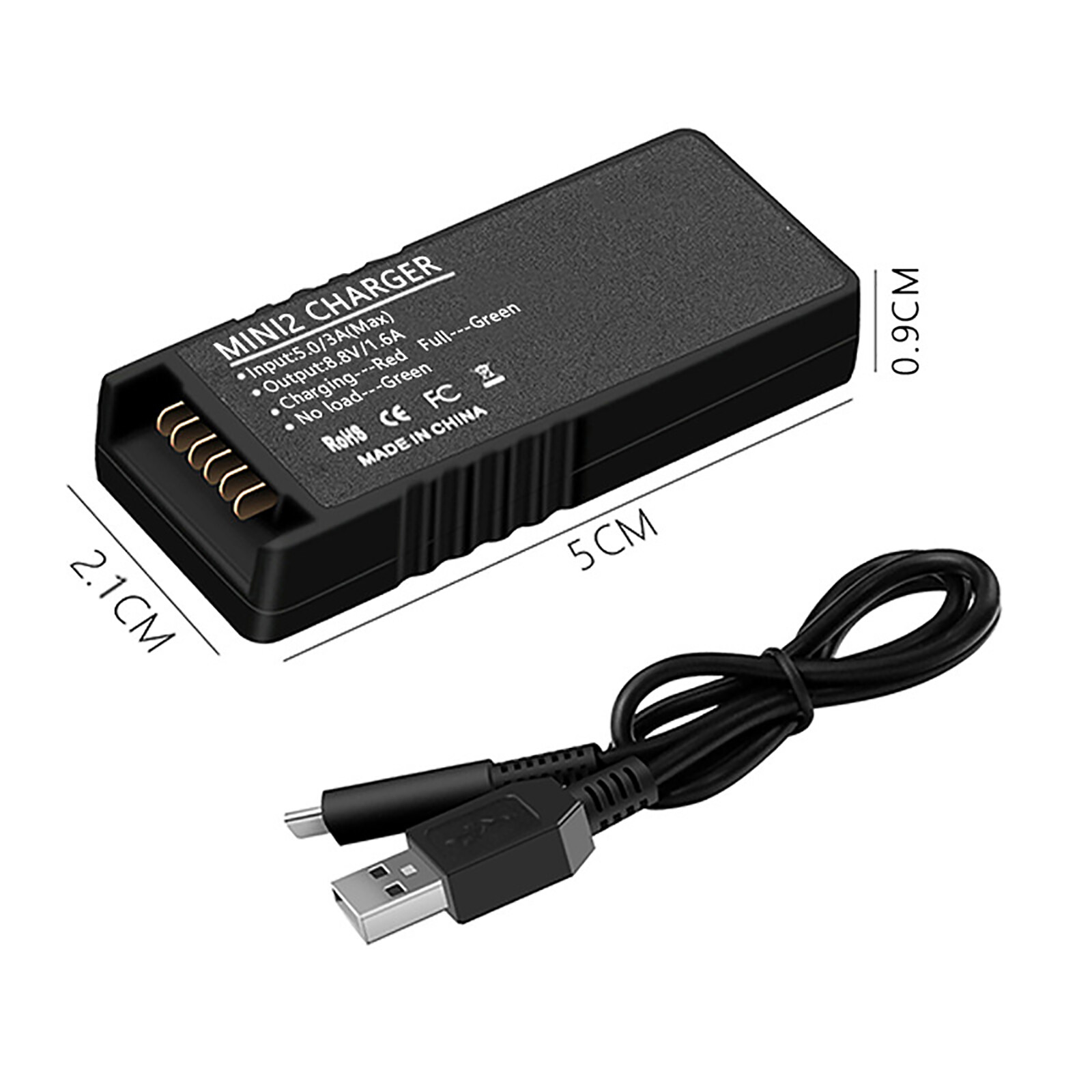 USB Charger Battery Qc3.0 Fast Charging Replacement For DJI Mini 2 Accessories