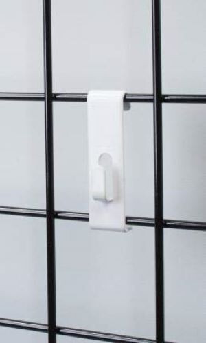 100 Notch Hooks Hook Wire Grid Slat Gridwall Metal Pictures Prints White Hook