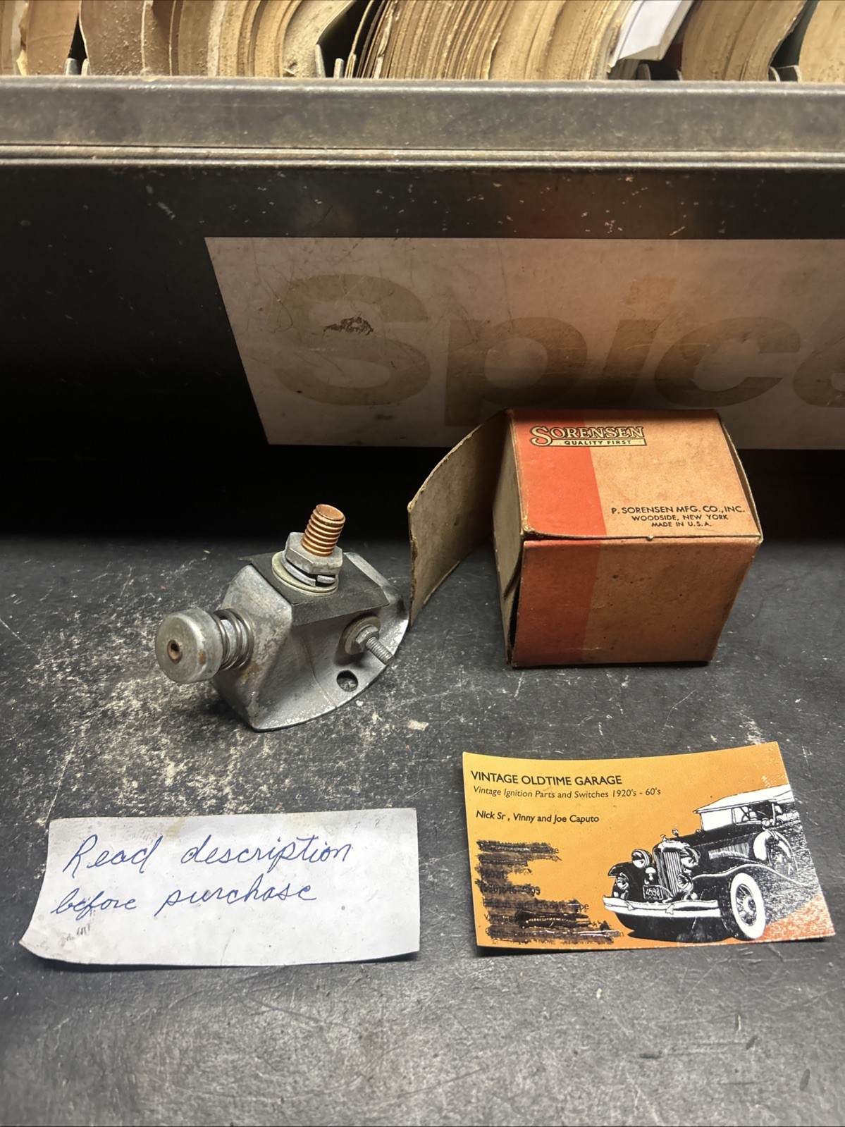 1955 1956 1957 1958 1959 1960 CHEVROLET TRUCK STARTER SWITCH
