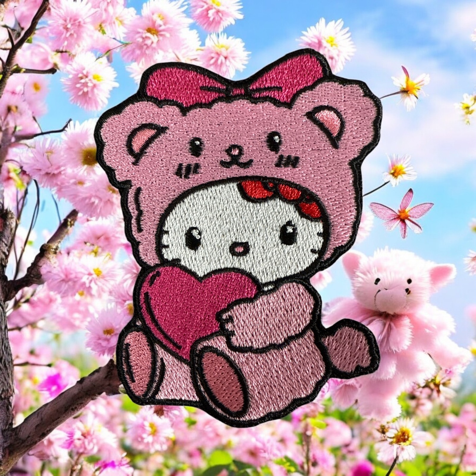 Hello Kitty Patch 4.00" X 3.12"