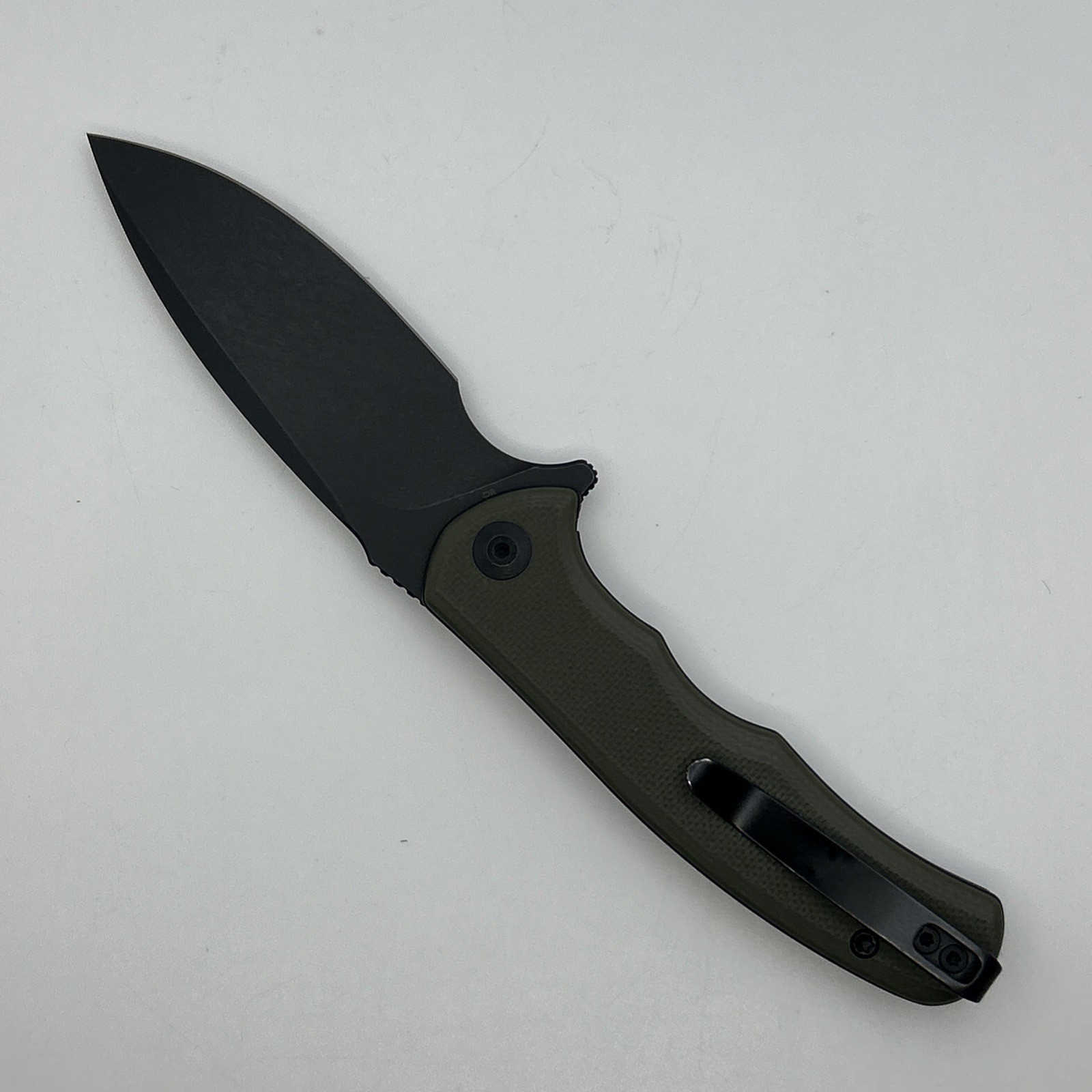 CIVIVI Mini Praxis Folding Knife 2.98" D2 Plain Edge Blade G10 Handle C18026C-1