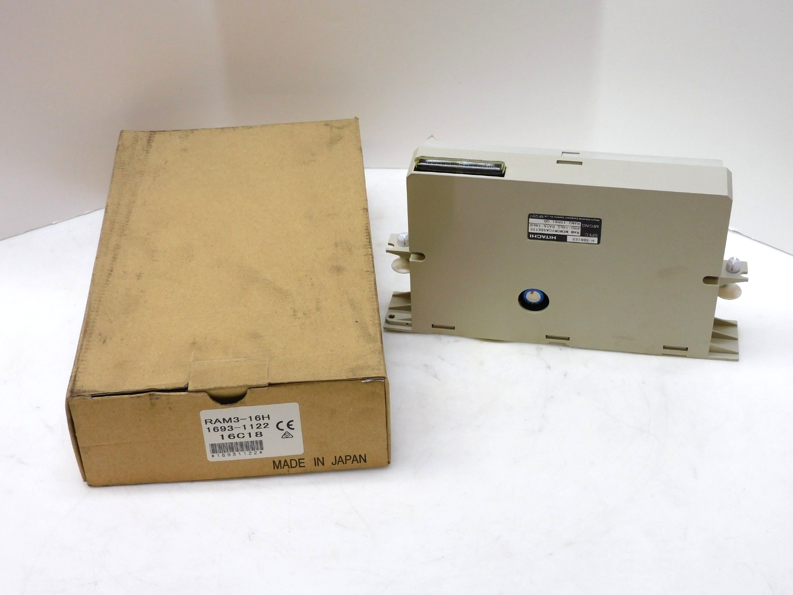 Hitachi Ram Memory Cassette RAM3-16H PRG-16ks DATA-18kW 1693-1122 H-Series