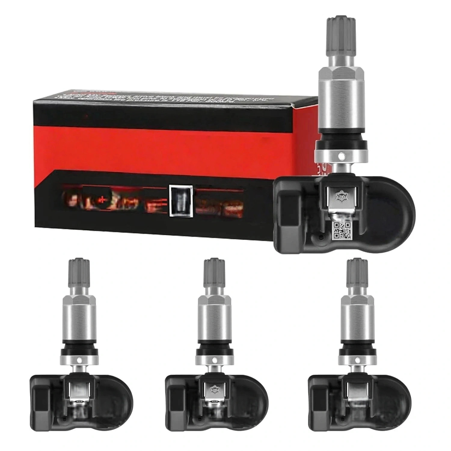 4X 315MHz&433MHz Programmable TPMS Universal Tire Pressure Sensor Autel MXSensor