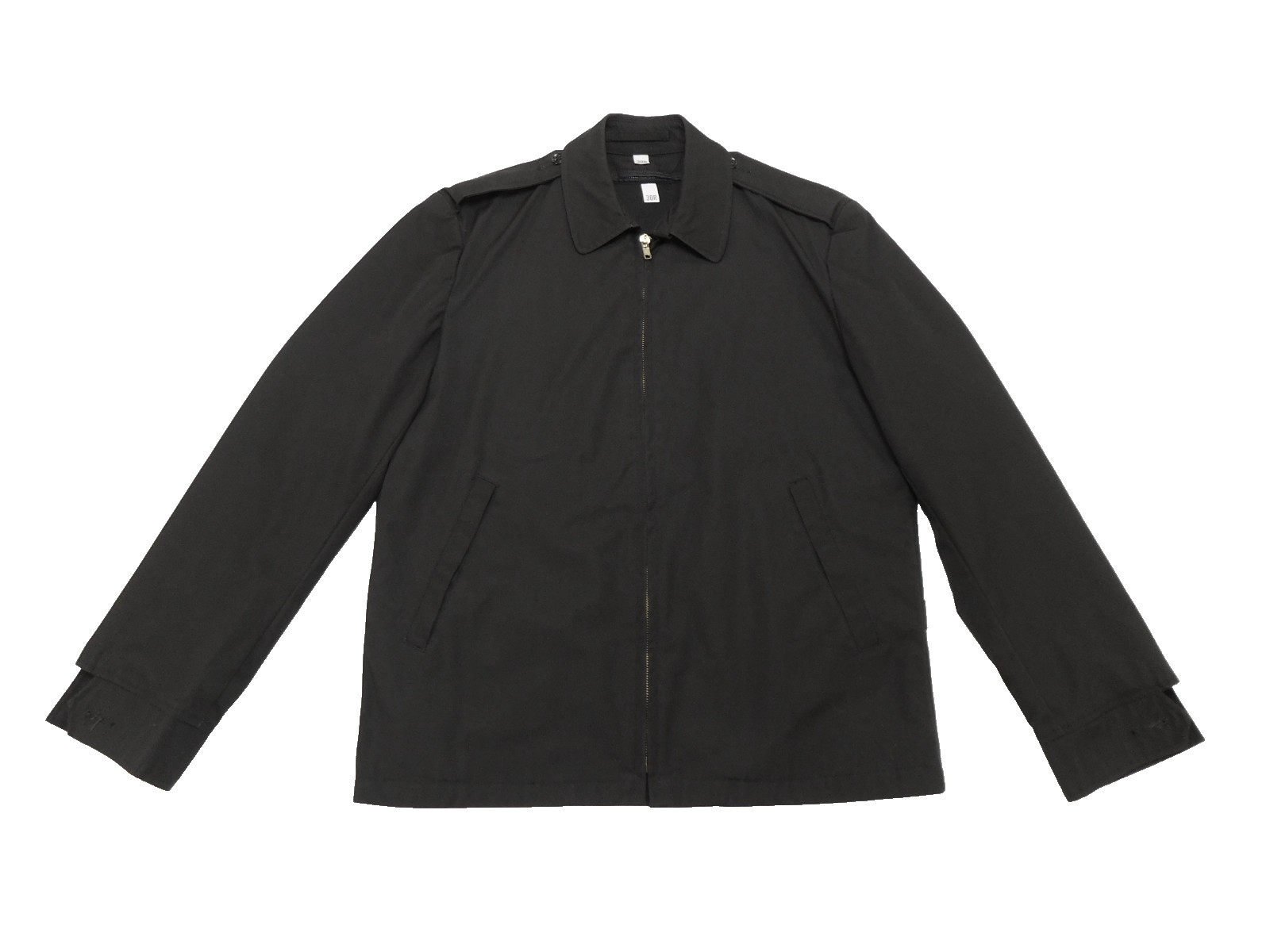 US Army Jacket 38 Regular Black 385 Water Repellant w/ Liner Men's Uniform Coat