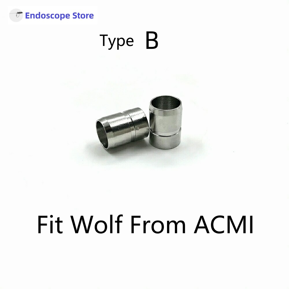 Endoscope Light Source Optical Fiber Cable Interface Adapter Convert Connector