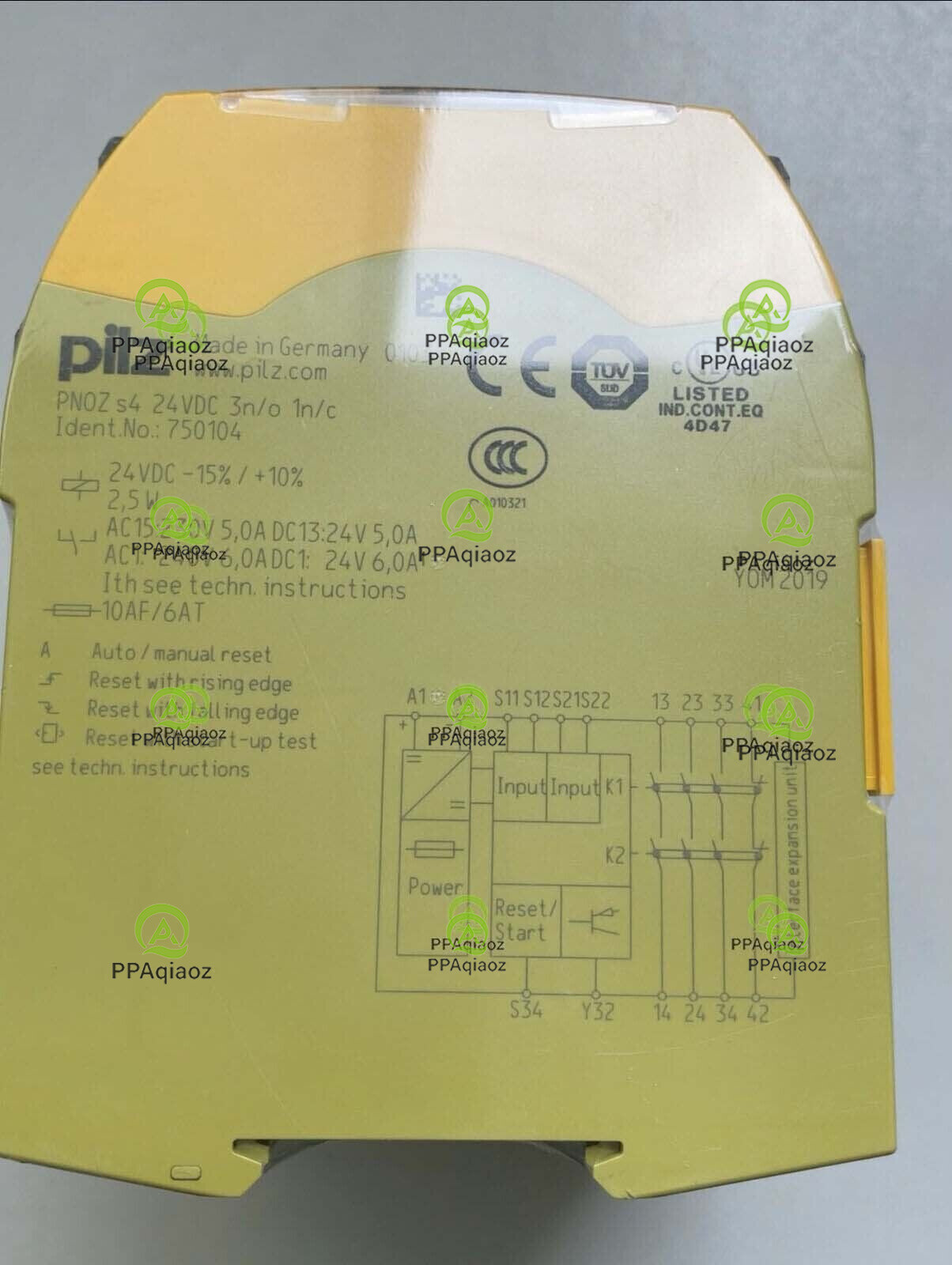 PNOZ S4 750104 NEW PILZ PNOZ S4 750104 Safety Relay #P #F