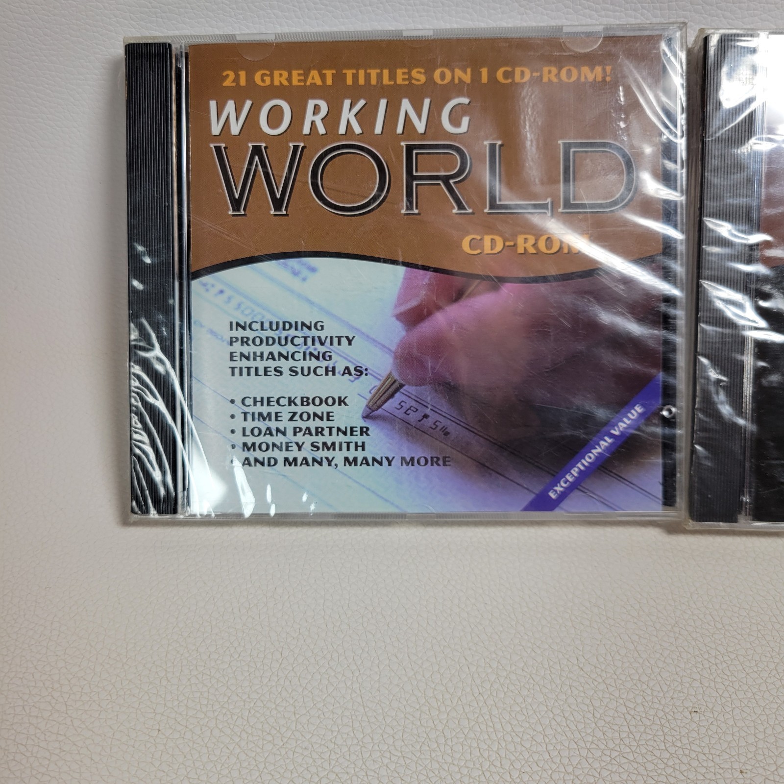 3 Vintage Shareware Cd-Rom Business Essentials, Utilities, Working World